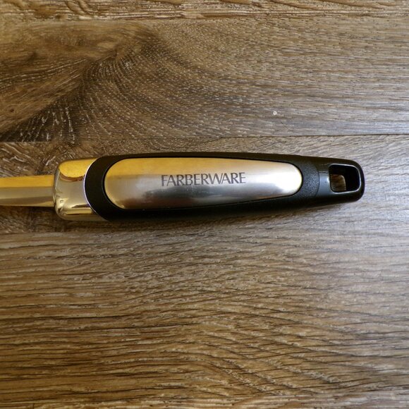 FARBERWARE Lot of 2: Can Opener & 1-1/4" Baller w/Black Handles & Chrome - Picture 3 of 12